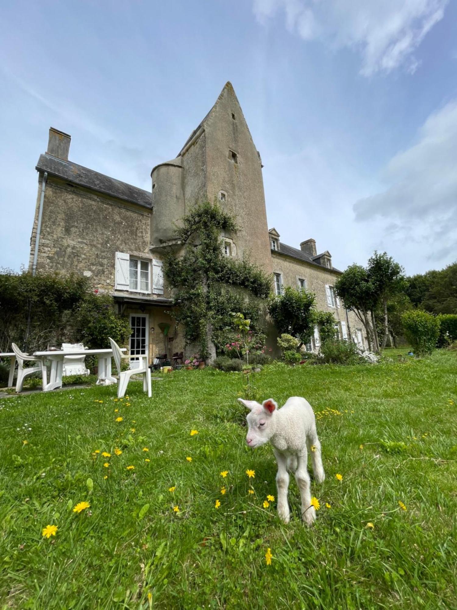 Ferme Fortifiee D Enguenard Formigny Exterior photo